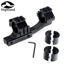 Tactical Hunting 25.4/30mm Offset Rifle Scope 11mm Dovetail Rings Mount with Extra Picatinny Weaver Rail 2024 - buy cheap