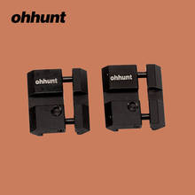 ohhunt Scope Mount 11mm Dovetail to 20mm Picatinny Rail Mount Adapter 1 inch for Tactical Riflescope with Stop-pin 2024 - buy cheap