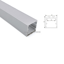 Juegos de 300X2 M/lote de carcasas led de aluminio tipo U de 35mm de profundidad y extrusiones de aluminio led más vendidos para lámparas empotradas de pared 2024 - compra barato