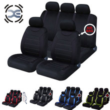 5 Seats Cloth Art 5 Colors Car Seat Cover Universal Fit Most Protects Seats From Wear Automobiles Interior Accessories T204 2024 - buy cheap