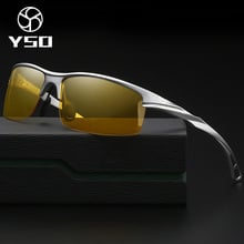 YSO Night Vision Glasses Men Aluminium Magnesium Frame Polarized Night Vision Goggles For Car Driving Fishing Anti Glare 8213 2024 - buy cheap