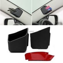 2pcs Universal Car Accessories Glasses Organizer New Storage Box Holder Black Z11 Drop ship 2024 - buy cheap