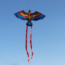 Новый воздушный змей «попугай» воздушные змеи в форме птиц на открытом воздухе воздушные листовые змеи летающие игрушки Кайт Для детей 2024 - купить недорого