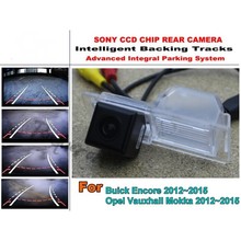 For Buick Encore / Opel Mokka 2012~2015 Intelligent Car Parking Camera / with Tracks Module Rear Camera CCD Night Vision 2024 - buy cheap