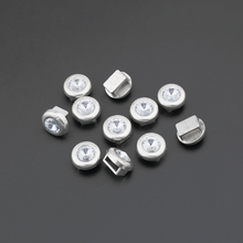 10pcs Fashion Jewelry Tibetan Silver Rhinestone Sliders Spacers For 8mm Leather Cord Bracelets & Bangles & Jewelry Making 2024 - buy cheap