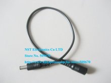 DC cable power Jack Female 5.5*2.1 mm plug Male 5.5*2.1 mm/Free shipping/50PCS 2024 - buy cheap