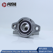 KFL003 Bearing 17 mm Shaft Diameter ( 4 Pcs ) KFL Zinc Alloy Pillow Block Flange Block Bearings KFL003 FL003 2024 - buy cheap
