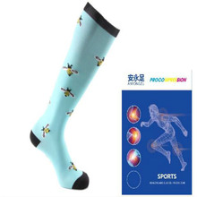 Men and women compression socks arthritis socks nursing graduation and medical running flight travel soccer socks have box 2024 - compre barato