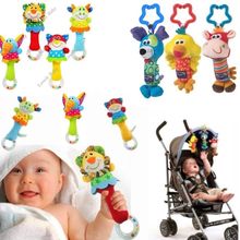 Cute Infant Baby Boy Girl Soft Handbells Rattles Stroller Bell Toy Developmental Baby Rattles Toys 2024 - buy cheap
