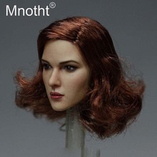 Mnotht juguetes Mnotht 1:6 escala mujer modelo de talla de cabeza KT011 Wertern belleza cabeza Sculpt juguetes de PH/HT/VERYCOOL/TTL cuerpo m3 2024 - compra barato