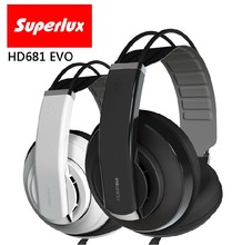 Original Superlux HD681 EVO Professional Monitoring DJ Headphone noise isolating game headphone sports headset earphones 2024 - buy cheap