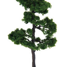 Model Pine Tree Pinus 12cm Green Train Railroad Architecture Diorama HO Scale for DIY Crafts or Building Models 2024 - buy cheap