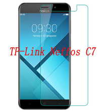 2PCS NEW Screen Protector mobile phone For TP-Link Neffos C7 5.5" 9H Tempered Glass Film Protective Screen Cover 2024 - buy cheap