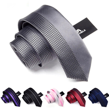 High Quality New 2019 Fashion 6CM Necktie Casual Plaid Stripe Neck Ties For Men Tie Designer Brand Necktie Slim Tie Men Neckties 2024 - buy cheap