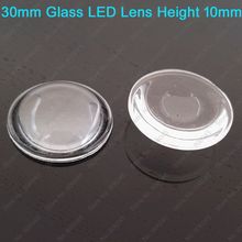 5pcs/lot! Semi-Circle Plano-Convex 30mm Diameter 10mm Height Optical Glass LED Lens Reflector for High Power LEDs DIY 2024 - buy cheap