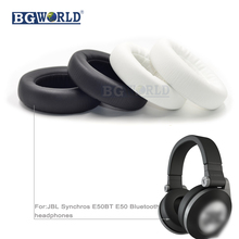 Bgworld-almofada para fones de ouvido, almofada para fones de ouvido de espuma para atualização jbl synchros e50bt e50, parte da esponja para fones de ouvido bluetooth 2024 - compre barato