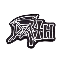 Cotton DEATH American Metal Band Logo Rock Music  Patchwork Furniture Decoration Patch 2024 - buy cheap
