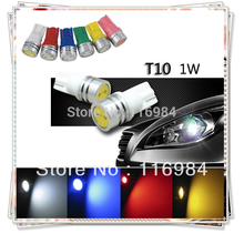 20pcs HOT SALE12V T10 W5W 501 0.5W CAR LED Light Side Light Bulb White blue yellow red green 2024 - buy cheap