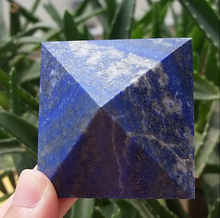 NATURAL Lapis Lazuli quartz crystal Pyramid healing 2024 - buy cheap