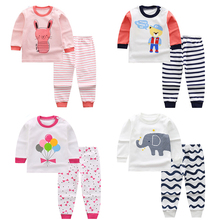 Kids Clothes Big Boys Girls Pajamas Sets Unicornio Pyjamas Kids Sleepwear Cotton Nightwear Homewear Cartoon Toddler Baby Clothes 2024 - buy cheap