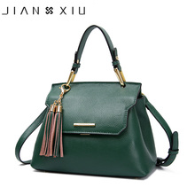 JIANXIU Brand Luxury Handbags Women Shoulder Bags Designer Handbag Genuine Leather Bag Messenger Bags 2021 New Tassel Small Tote 2024 - buy cheap