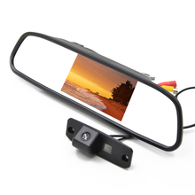 Monitor de cámara con vista trasera de coche, cámara de visión trasera de 4,3 pulgadas para Hyundai Elantra Accent Veracruz ix55 Tucson Sonata, Monitor de espejo 2024 - compra barato
