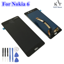 1Pcs For Nokia 6 TA-1000 1003 1021 1025 1033 Lcd Screen Display With Touch Glass Lens Digitizer Assembly  + Tempered Glass +Tool 2024 - buy cheap