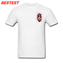 Camiseta de cazador de runas para hombre, camisa con logotipo personalizado, Berserker Vikingo, cuello redondo, 100% algodón, manga corta 2024 - compra barato