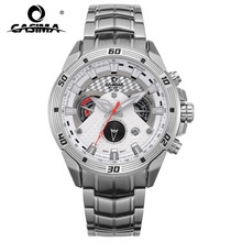 CASIMA Smart Mens Watches Creative Luxury Quartz Analog Watch Men Military Sport Waterproof Clock White for Business 8201 2024 - buy cheap