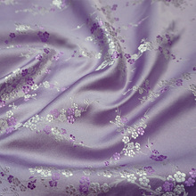 75cmx 100cm Metallic Jacquard Brocade Fabric, purple plum pattern 3D jacquard yarn dyed fabric for Womens Coat Dress Skirt 2024 - buy cheap