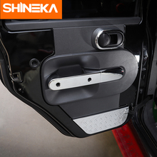 SHINEKA Interior Mouldings for Jeep Wrangler 2007 2008 2009 2010 Car Door Decal Set for Jeep Wrangler JK Accessories 2007-2010 2024 - buy cheap
