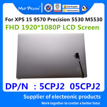 MAD DRAGON-ordenador portátil 15,6 sin contacto, pantalla LCD para Dell XPS 15 9570 Precision 5530 M5530 FHD 1920X1080p 5CPJ2 05CPJ2 2024 - compra barato
