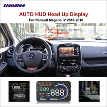 Liandlee Full Function HUD Car Head Up Display For Renault Megane 2 2011-2018 Safe Driving Screen OBD Data Projector Windshield 2024 - buy cheap