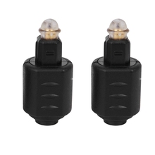 Mini conector óptico hembra a Toslink Digital, adaptador M o, 3,5mm, 2 paquetes 2024 - compra barato