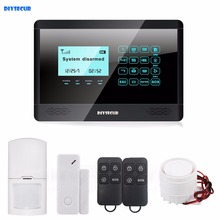 DIYSECUR 433MHz Wireless GSM SMS Touch Keyboard Home Alarm System Touch Screen M2BX 2024 - buy cheap