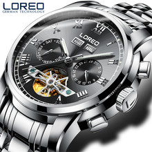2019 Luxury Brand LOREO Tourbillon Watches Men Mechanical Watches Sapphire Waterproof 50m Fashion Men Watch hours Relogio 2024 - buy cheap