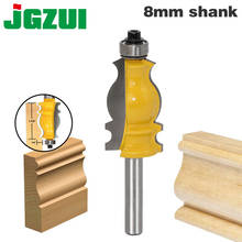 1PC 8mm Shank Architectural Cemented Carbide Molding Router Bit Trimming Wood Milling Cutter for Woodwork Cutter Power Tools 2024 - buy cheap