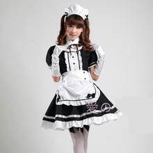 Festa de halloween lolita trajes para menina anime K-ON empregada vestido cosplay hirasawa yui feminino desempenho mostrar 2024 - compre barato