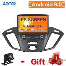 Radio Estéreo con Bluetooth para coche, unidad principal con DSP, Android 9,0, 4G + 64G, 8 núcleos, 2 Din, para Ford Transit, personalizado, 2016, reproductor de DVD navegador GPS 2024 - compra barato