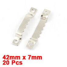 uxcell 20pcs Metal Saw Tooth Sawtooth Picture Frame Hanger 42mm x 7mm Picture Photo Mirror Frame Hanger Hook Hot Sale 2024 - buy cheap