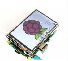 Raspberry Pi 3,5 дюйма USB HDMI Дисплей LCD сенсорный экран Аудио 60Fps монитор для Raspberry Pi 3B + PI3 PI2 B + 3 Модель/Zero W 2024 - купить недорого