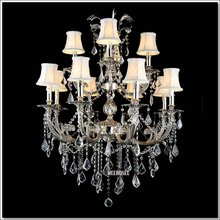 Classic 12 Arms Silver or Gold Crystal Chandelier Lighting Fixture Lustre Crystal Hanging Lamp with K9 Crysta MD88061 2024 - buy cheap