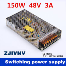 Factory Wholesales price! 145W SMPS led switching power supply 48V 3A industrial-electrical-supplies AC DC 48V (s-145-48) 2024 - buy cheap