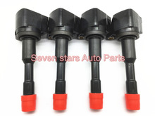 4PCS Ignition Coil CM11-108 For Civic Hybrid 1.3L 30521-PWA-S01 30521-PWA-003 2024 - buy cheap