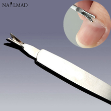 1pc Stainless Steel Cuticle Remover Finger Dead Skin Push Nail Cuticle Pusher Manicure Pedicure Care Tool Nail Art Tools 2024 - buy cheap