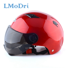 LMoDri-casco abierto para motocicleta Unisex, protector solar transpirable, para verano 2024 - compra barato