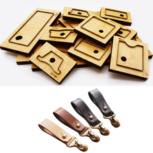 DIY leather craft key ring buckle die cutting knife mould hand punch tool pattern 2024 - buy cheap