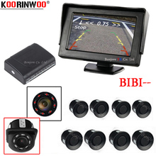 Koorinwoo-Radar de marcha atrás Ultrason 8, Sensor plano de aparcamiento para coches, cámara de visión trasera con distancia Digital, 22mm 2024 - compra barato