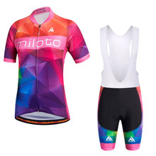 Женская велосипедная майка miloto, одежда для велоспорта, летняя футболка с коротким рукавом, Джерси Pro Team Racing MTB Road Bike, рубашка Ropa Ciclismo 2024 - купить недорого