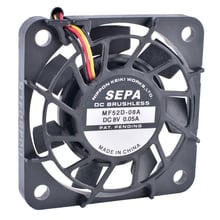 COOLING REVOLUTION MF52D-08A 5cm 5.2cm 5010 52mm fan 5210 8V 0.05A 8V silent cooling fan For personal DIY transformation cooling 2024 - buy cheap